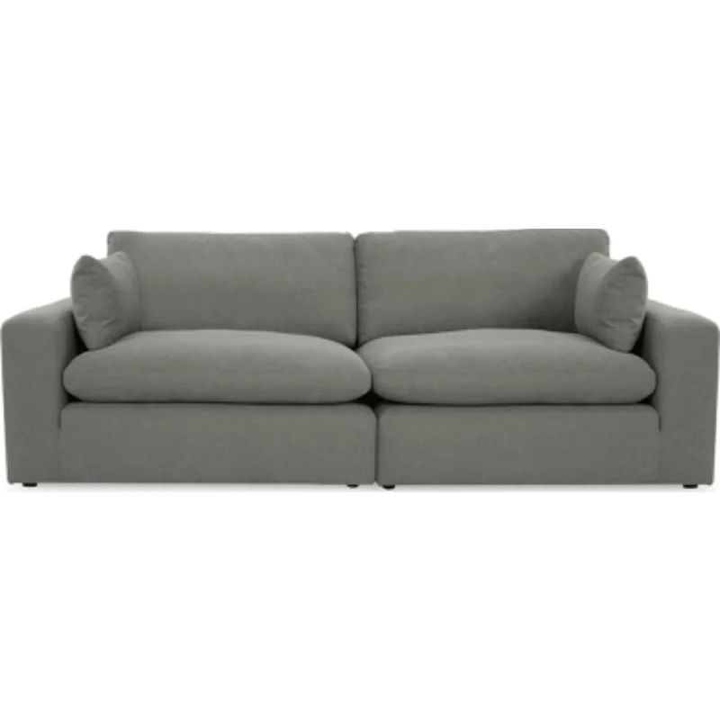 Elyza 2 Piece Sectional - Smoke