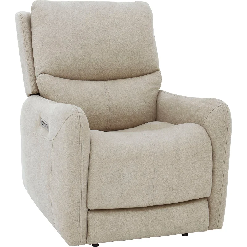 Florence Power Recliner - Stonewash Dune