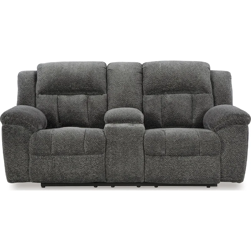 Frohn Reclining Loveseat with Console