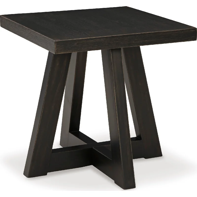 Galliden End Table - Black