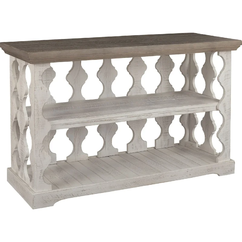 Havalance Sofa Table - Gray/White