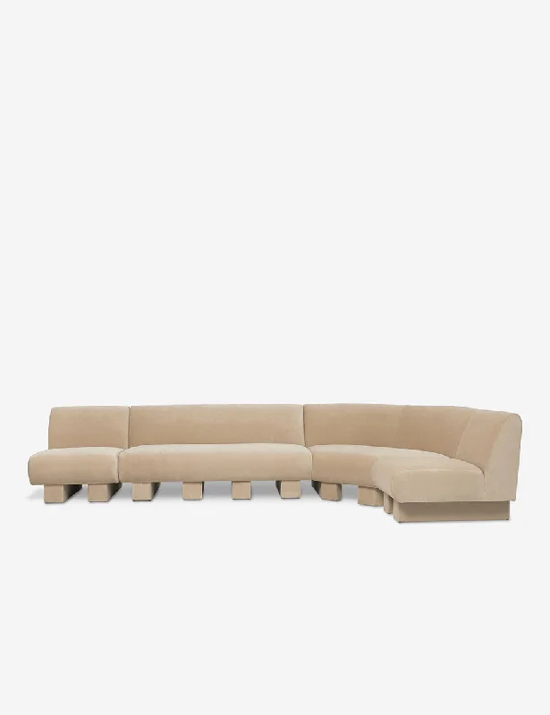 Lena Sectional Sofa by Sarah Sherman Samuel