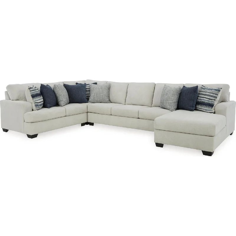 Lowder 4 Piece Sectional with Chaise