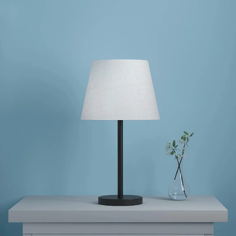 Modern & Sleek Balck Table Lamp 10 Inches