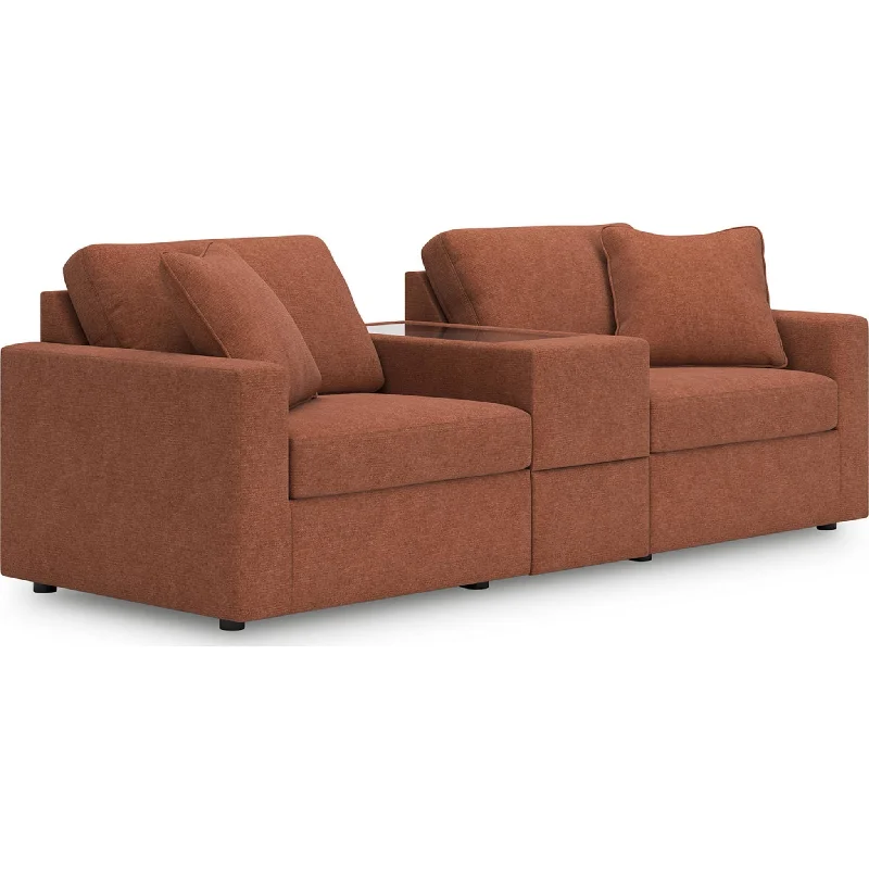 Modmax 3 Piece Modular Sectional with Console