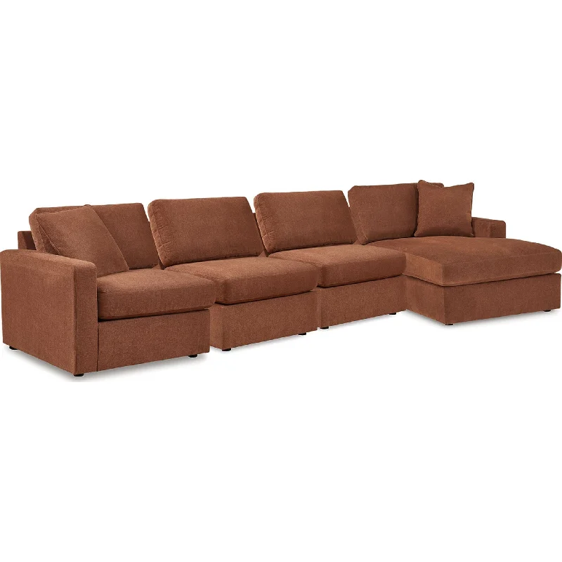 Modmax 4 Piece Modular Sectional with Chaise