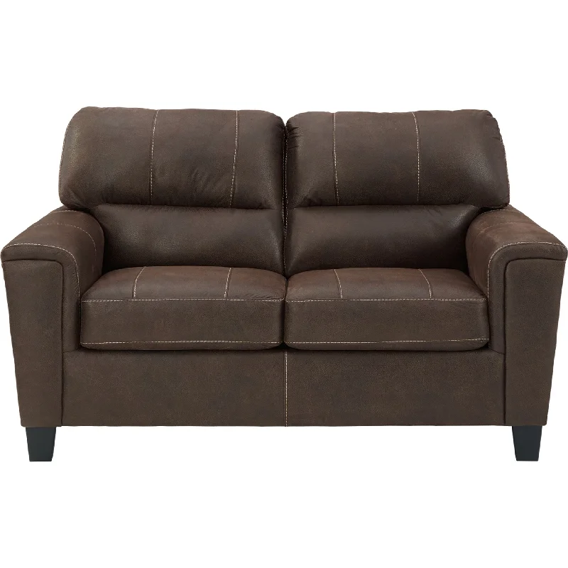 Navi Loveseat - Chestnut