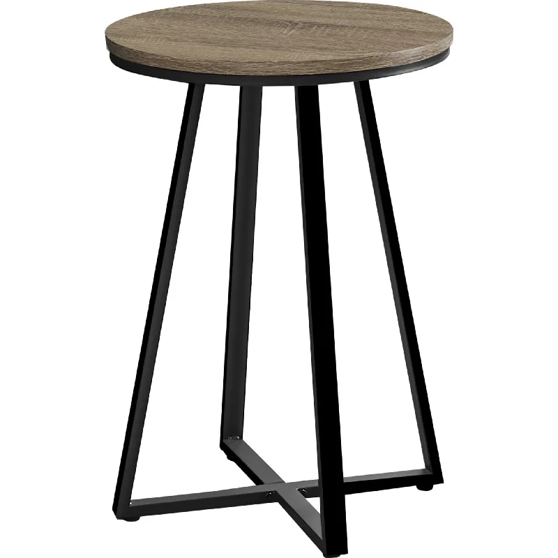 Olivia Accent Table - Dark Taupe