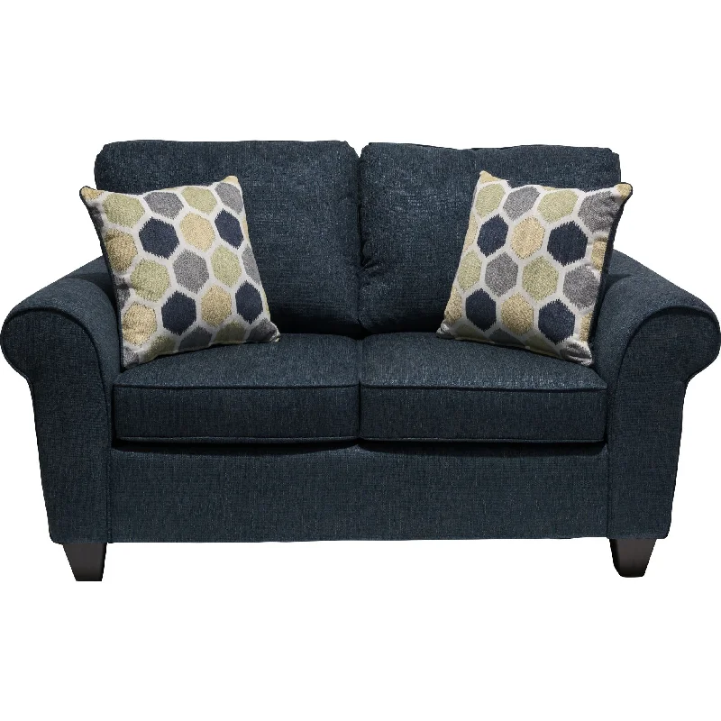 Piper Loveseat - Blue Argent