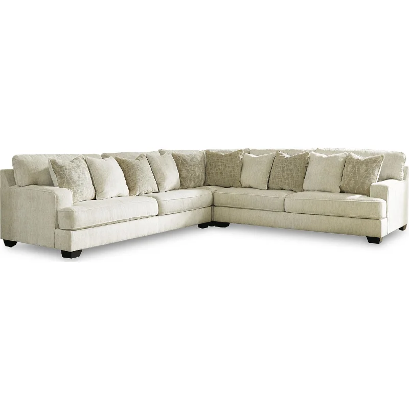 Rawcliffe 5 Piece Sectional - Parchment