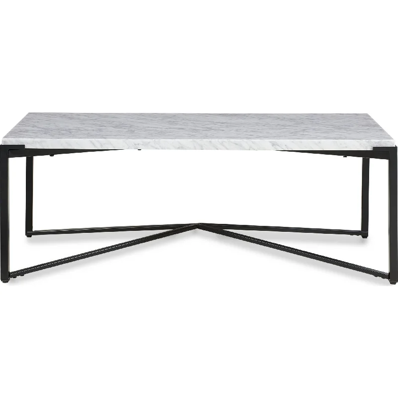 Saxon Coffee Table - Matte Black