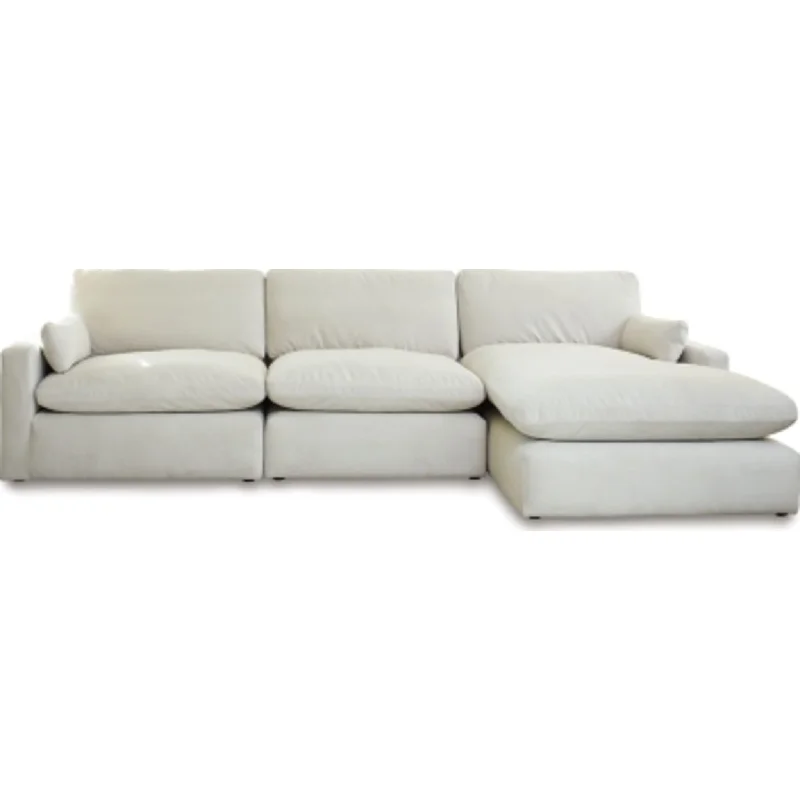 Sophie 3 Piece Sectional - Light Gray