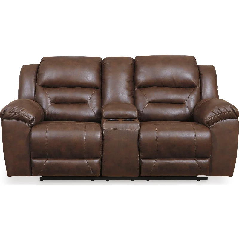 Stoneland Reclining Loveseat with Console