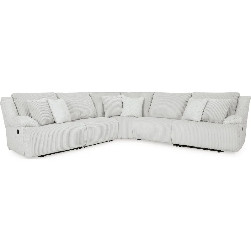 Top Tier 5 Piece Reclining Sectional