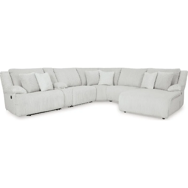 Top Tier 6 Piece Reclining Sectional