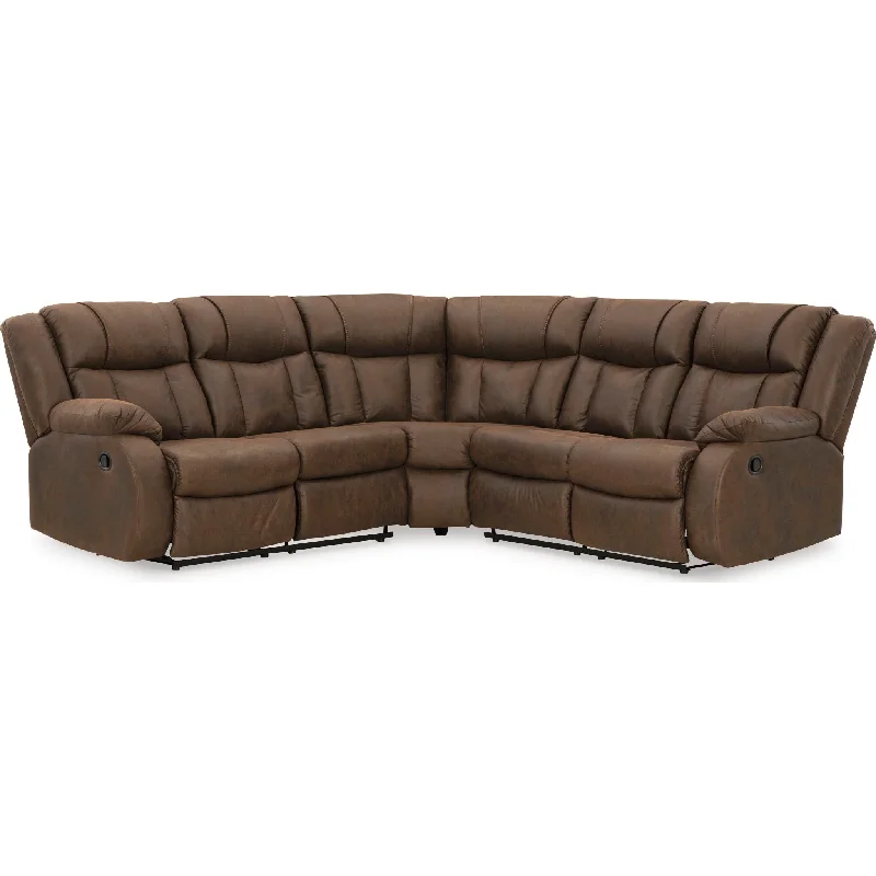 Trail Boys 2 Piece Reclining Sectional