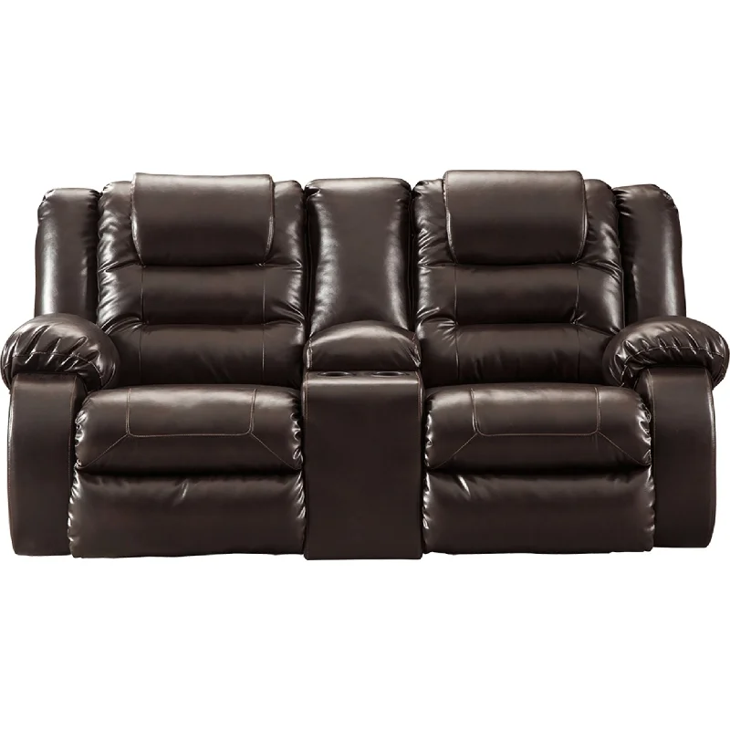 Vacherie Reclining Loveseat with Console