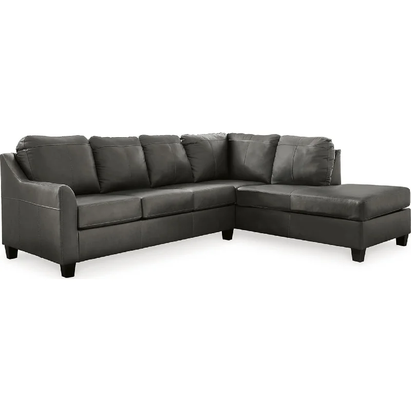 Valderno 2 Piece Sectional with Chaise - Fog