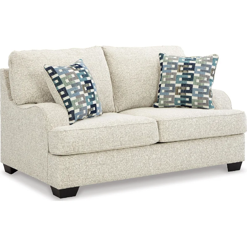 Valerano Loveseat - Parchment