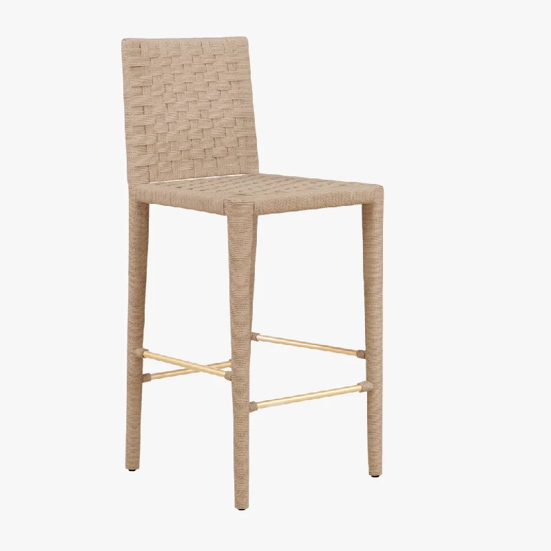 Barrow Basketweave Bar Stool