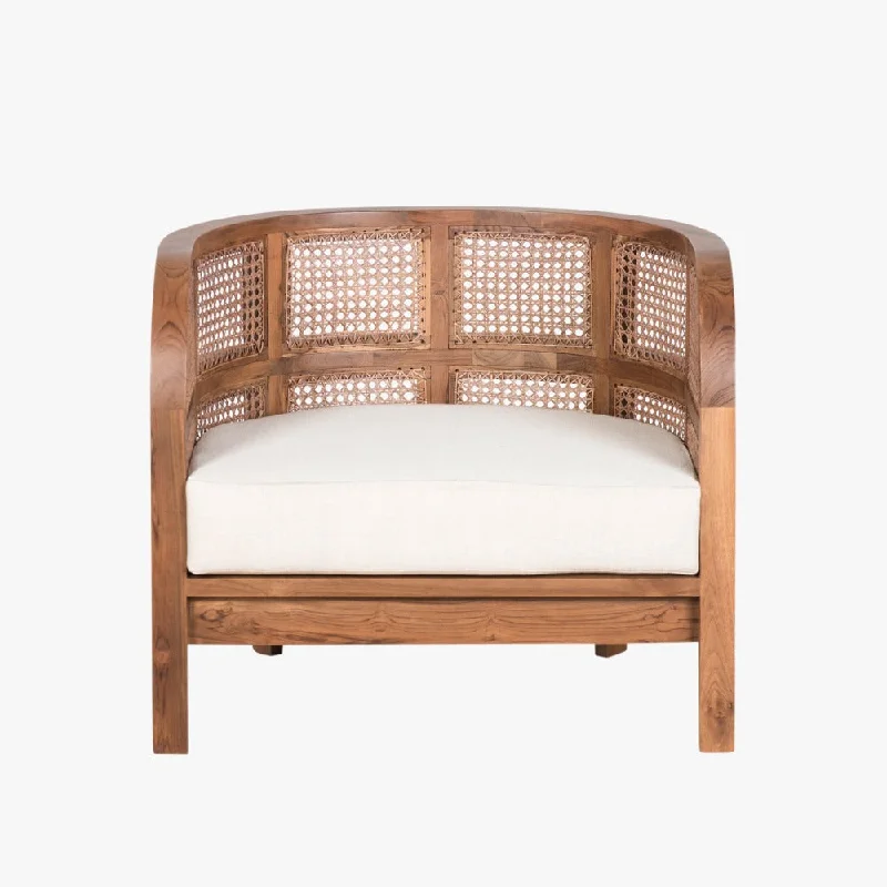 Cebu Woven Cane Lounge Chair