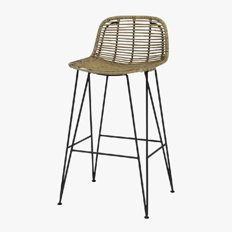 Hermosa Rattan Bar Stool