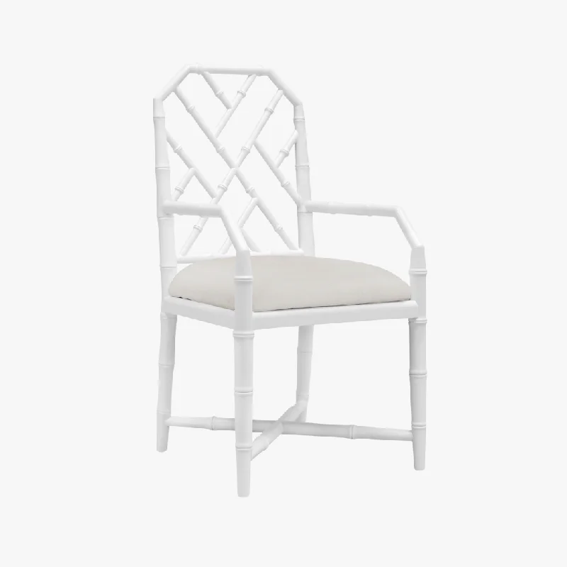 Jardin Eggshell Arm Chair