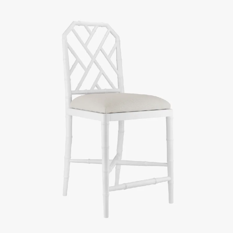 Jardin Eggshell Counter Stool