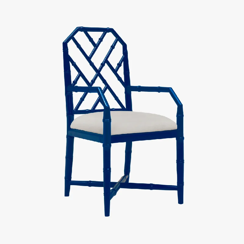 Jardin Sea Blue Arm Chair