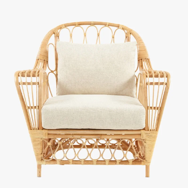 Nassau Rattan Lounge Chair