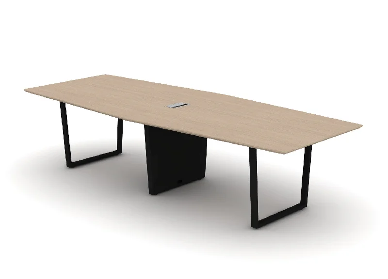 THREE60 Conference Table – Sleigh Leg