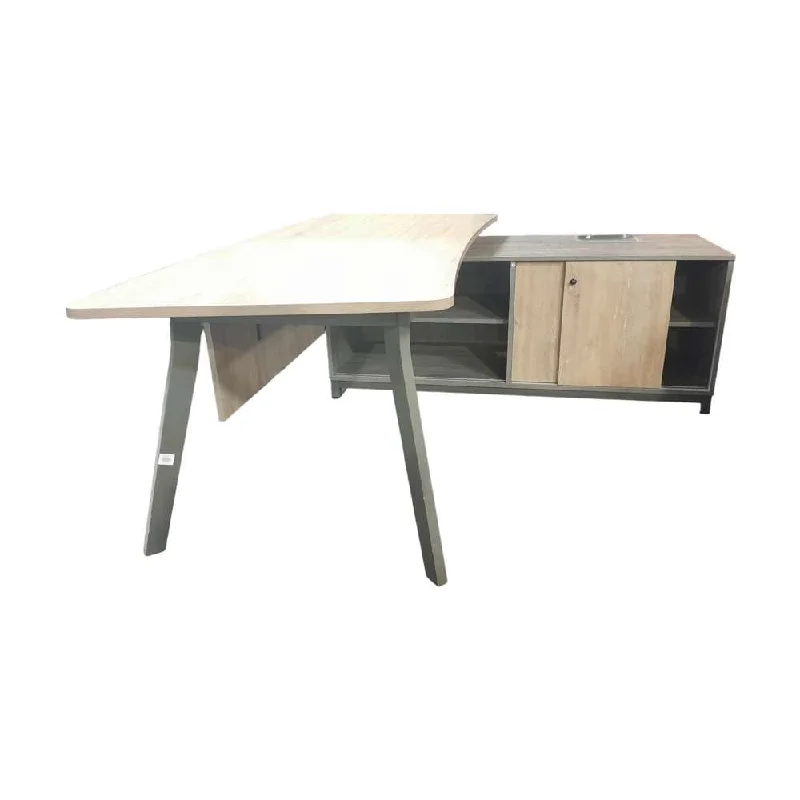 PHF MX2 Series Executive Table w/ Side Cabinet Left/Right