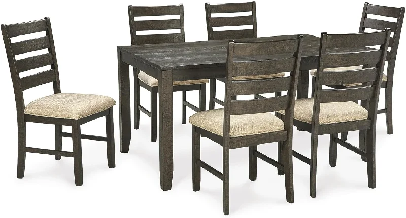 Signature Design by Ashley Rokane 20" Dining Room Table Set - $300