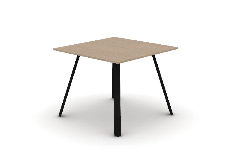 Square Angled-Leg Table – Standing-Height