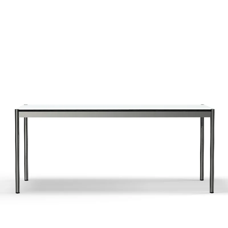 USM Haller table pearl gray white laminate (T69)