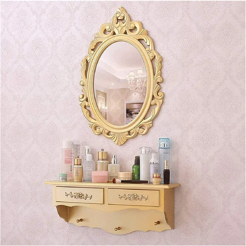 Wall-Mounted Dressing Table Mirror