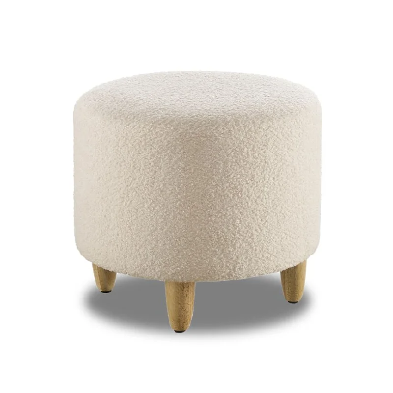 Olivia Ottoman - White